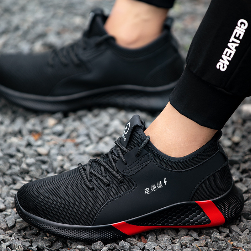 Breathable new insulated shoes lightweight wear-resistant electrical shoes anti-smash anti-puncture insulated 10kv work protection labor protection shoes