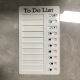 TO DO List White White Card