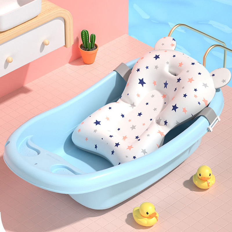 Baby Bath Bath Net Baby Tub Anti-Slip Mat Suspension Bath Mat Universal Bath Net Rack Newborn Bath Bracket
