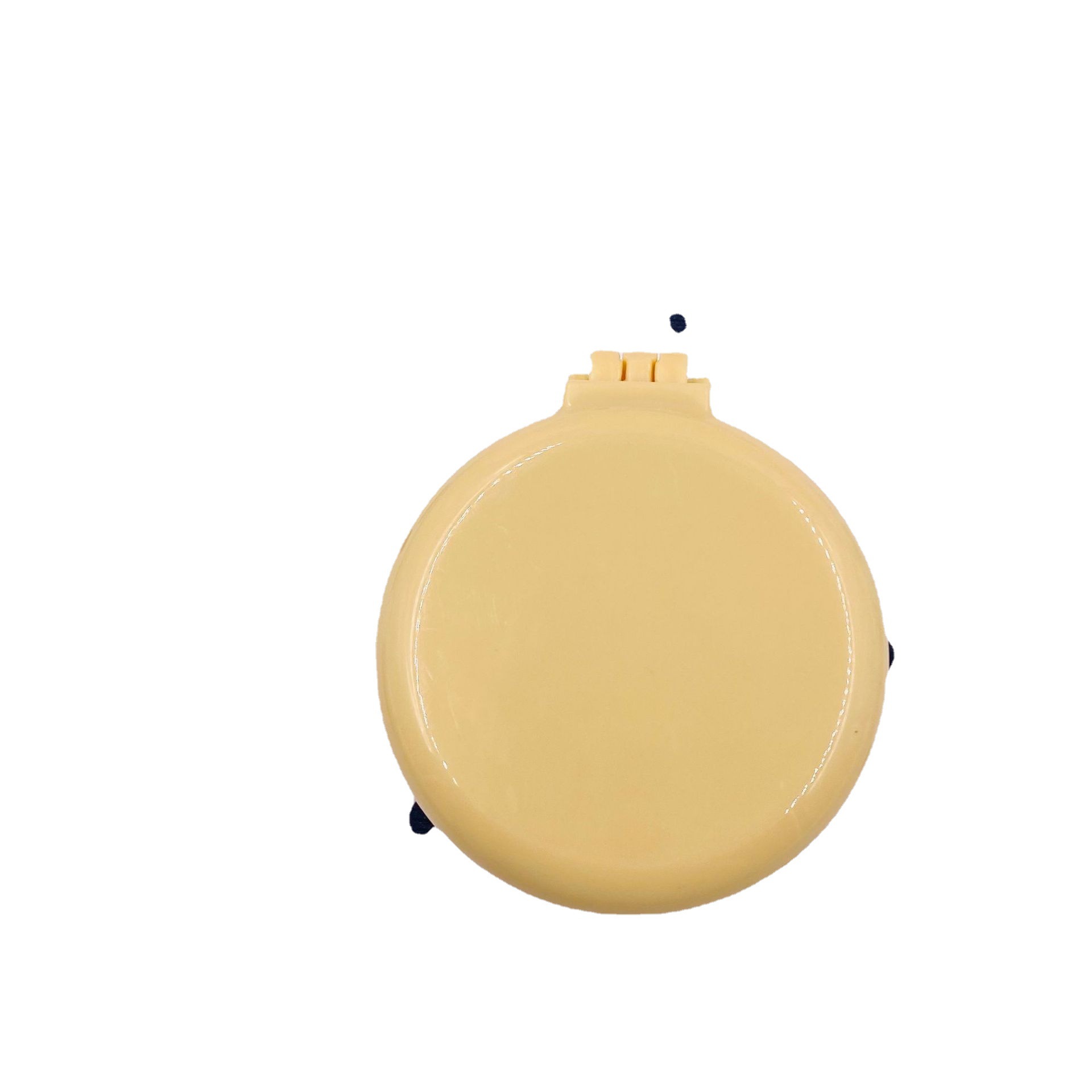 Nordic Style Solid Color Portable Air Bag Comb Hairdressing Mirror Comb Plastic Air Cushion Massage Comb Travel Folding Comb Massage Comb