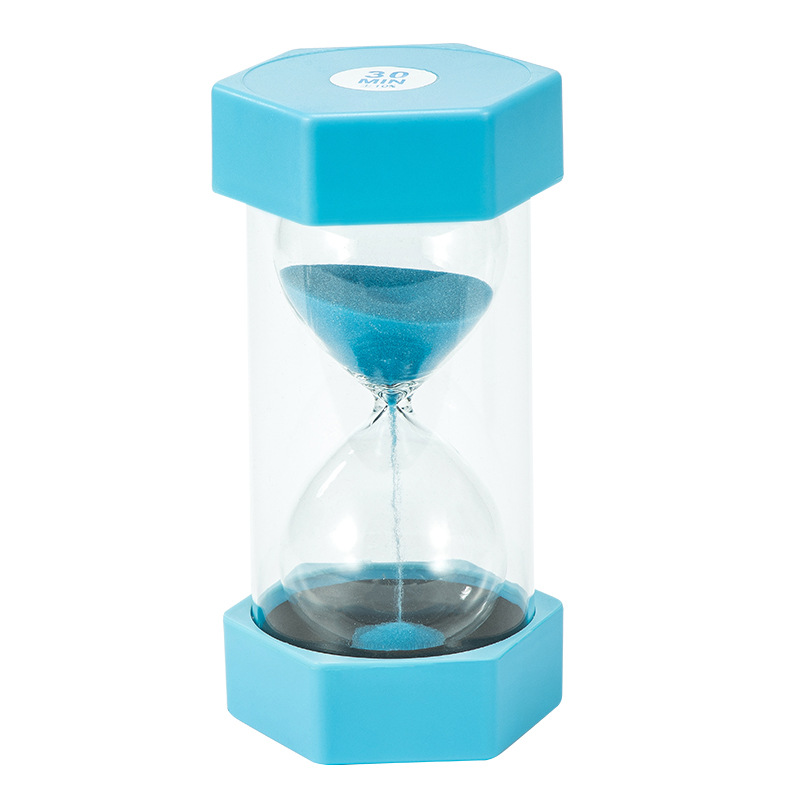 Hexagon hourglass 5/10/15/20/30/45/60 minutes learning timer craft ornaments birthday gift