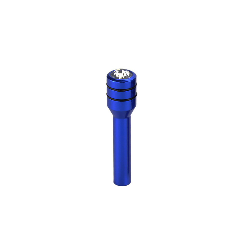 New car door lift Bolt inlaid with diamond aluminum alloy car door lock car interior modification accessories