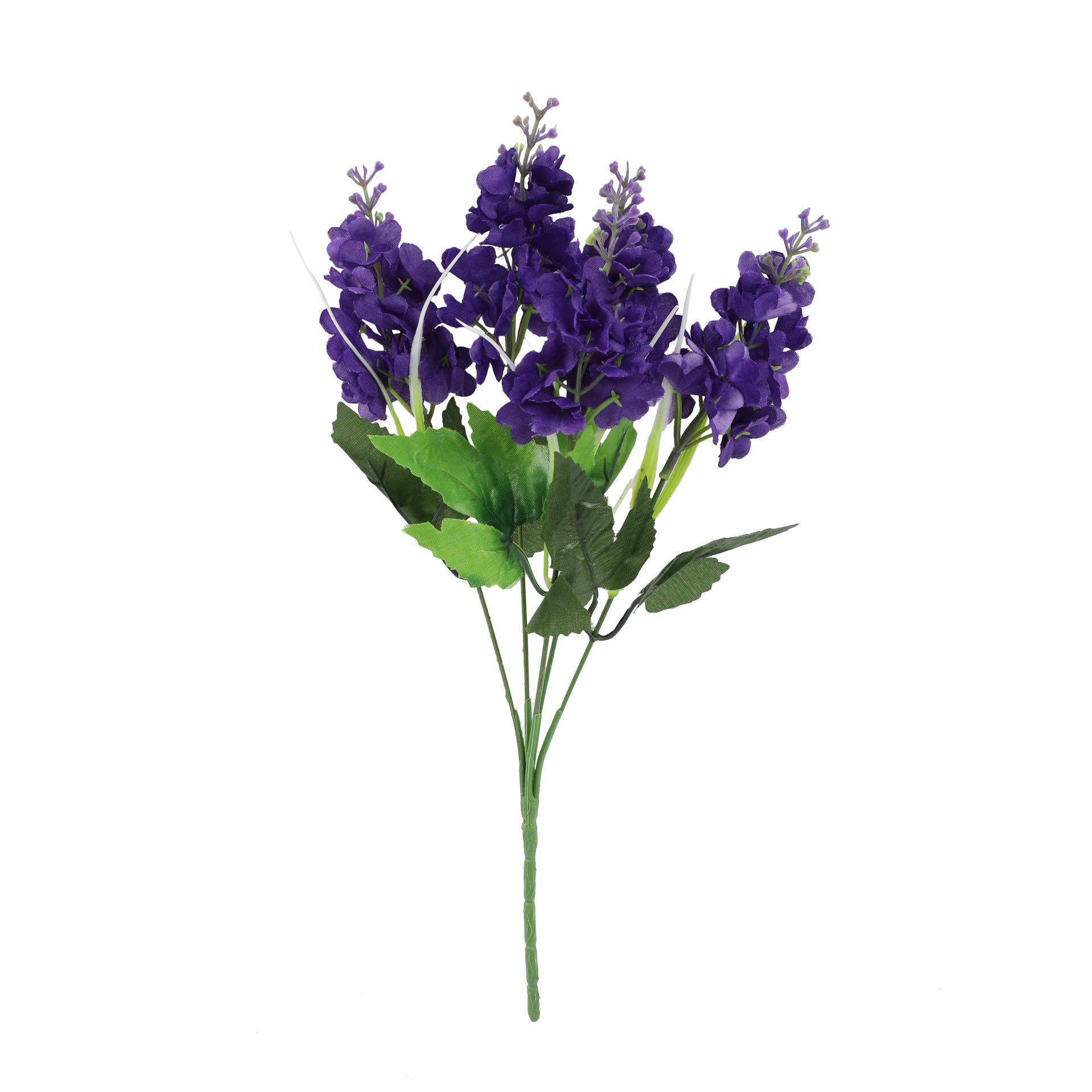 Artificial five-fork Hyacinth lavender fake flower home restaurant display partition flower wedding lead flower wholesale