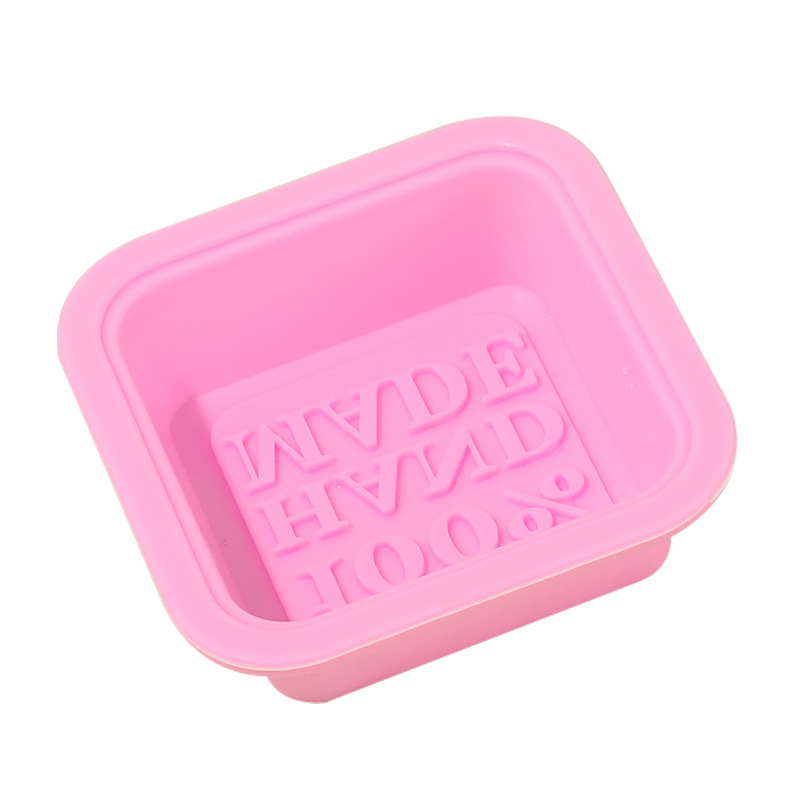 Factory direct supply wholesale silicone handmade soap mold 100% word mold DIY cold soap mold baking mold