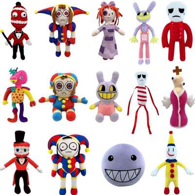 Cross-border new product THE AMAZING DIGITAL CIRCUS DIGITAL CIRCUS cartoon clown plush toy