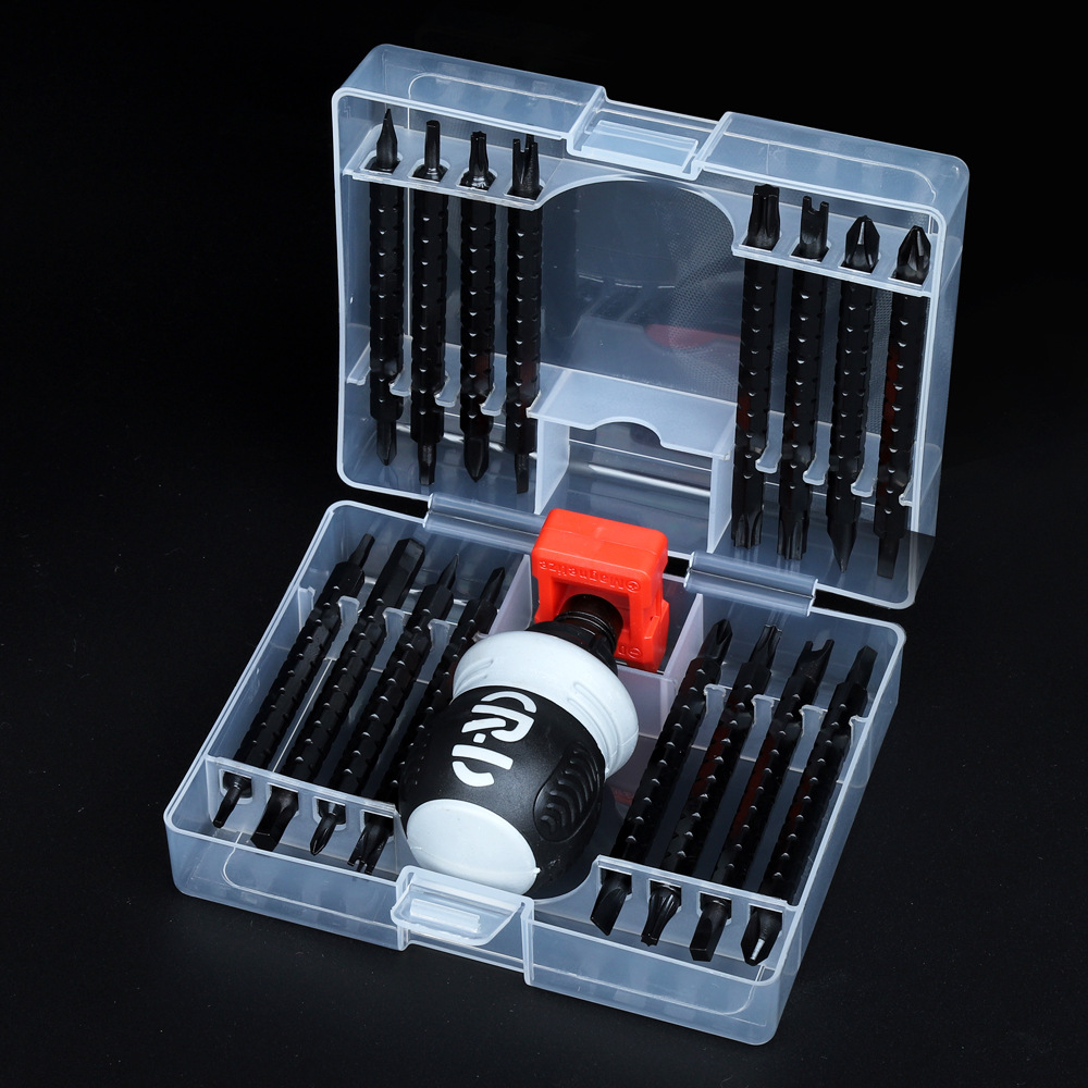 Special-shaped Phillips flat-blade screwdriver screwdriver screwdriver 22 in 1 multi-use 18 in 1 combination double-head ratchet screwdriver