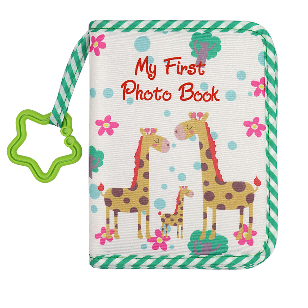 Amazon Hot Selling Factory Price Direct Selling Cloth Baby Photo Album Baby Photo Book Toy Baby Cloth Photo Album