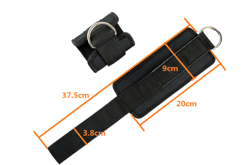 Tensile Foot Buckle Strap for Leg Strength Training Strap Foot Ring Buckle Elastic Rope Protector Gantry Hanging Ankle Buckle