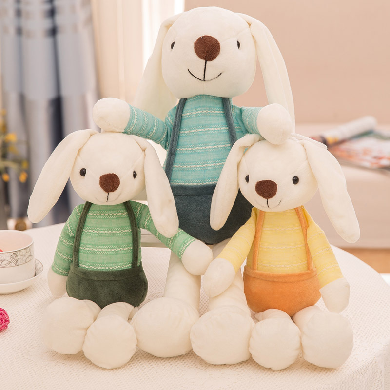 Cute Long Ear Rabbit Plush Toy Grasping Machine Doll Doll Wedding Company Activity Gift Children's Rag Doll Doll