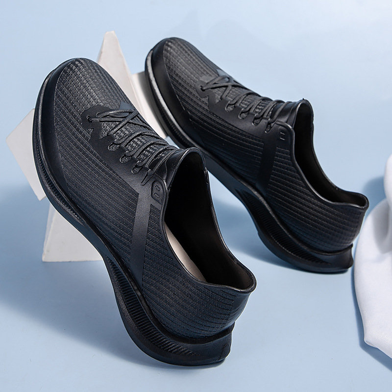 [Factory direct sales] sports rain boots fashionable short soft bottom waterproof shoes non-slip kitchen shoes men's wear-resistant rubber shoes