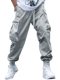 Large Size Overalls 2023 Spring Japanese Style Trendy Brand Men's Casual Pants Multi-Pocket Teenagers Trendy Loose Legs