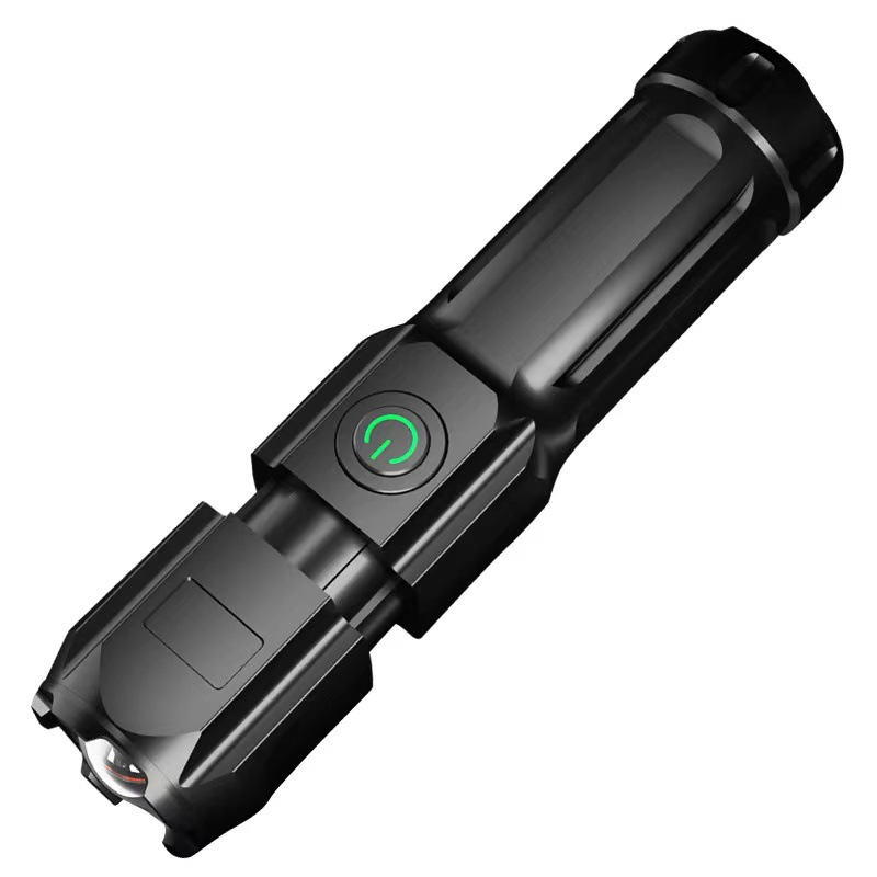 Outdoor flashlight rechargeable multi-purpose long-range portable super bright household emergency mini portable