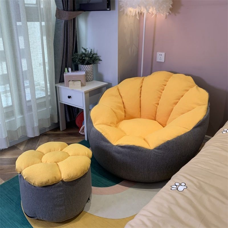 Lazy Sofa Bean Bag Lying Sleepable Balcony Casual Single Chair Red Recliner Tatami Bedroom Small Sofa