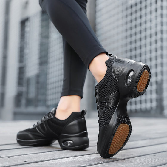 New Style Dancing Shoes Women's Soft Sole Dancing Shoes Not Tired Feet Dancing Shoes Women's Non-slip Beef Sole Square Dancing Shoes
