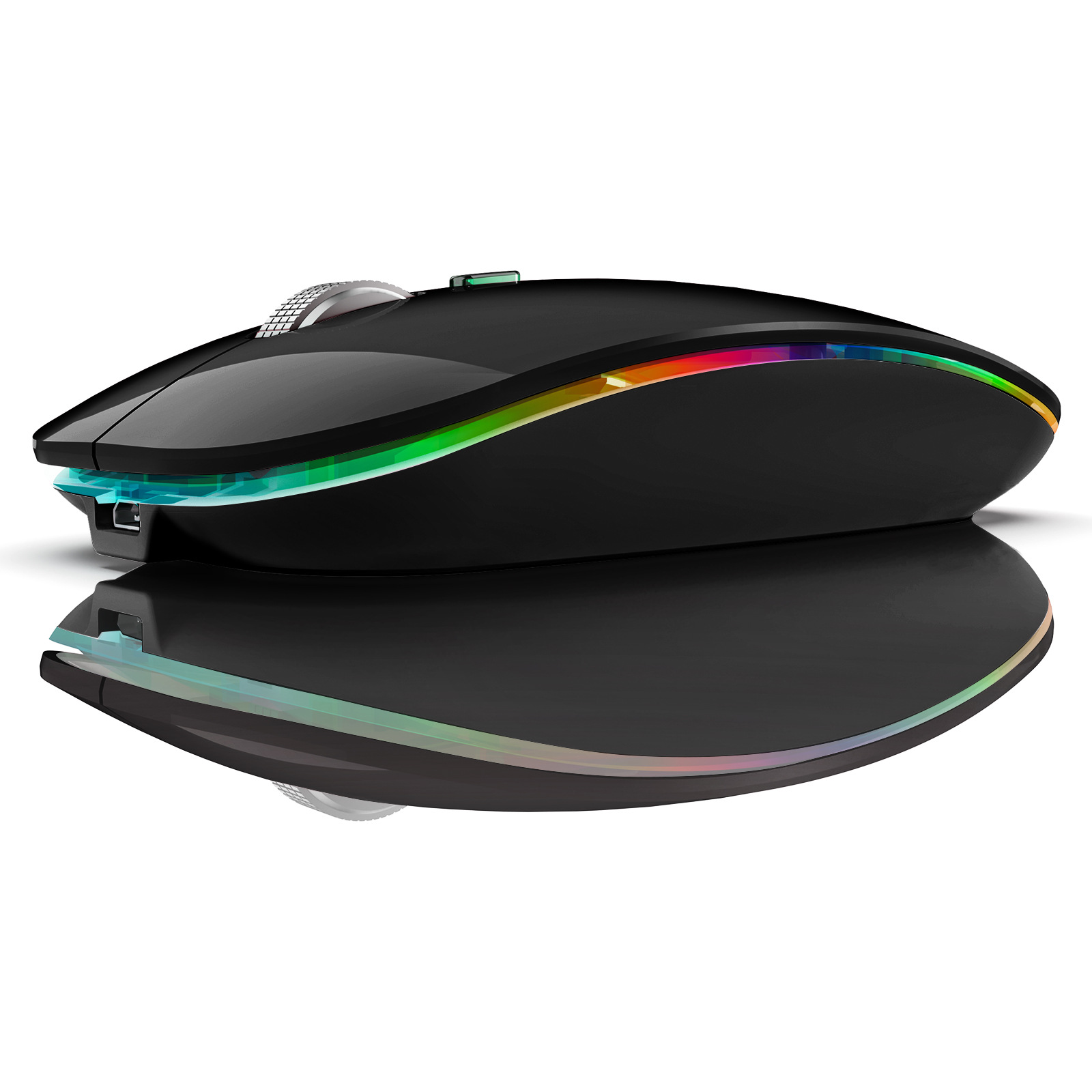Cross-border rgb dual-mode virtual mouse anti-sleep automatic moving cursor to prevent computer lock screen mobile device jitter