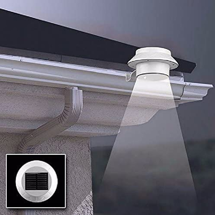 Guardrail LED solar light sink light outdoor rainproof wall light fence light solar railing eaves light