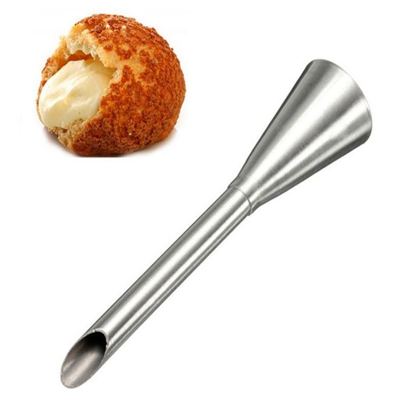 Stainless Steel Puff Mouth Cake Puff Cream Blossom Squeezer West Point Cake Baking Tool Size Set
