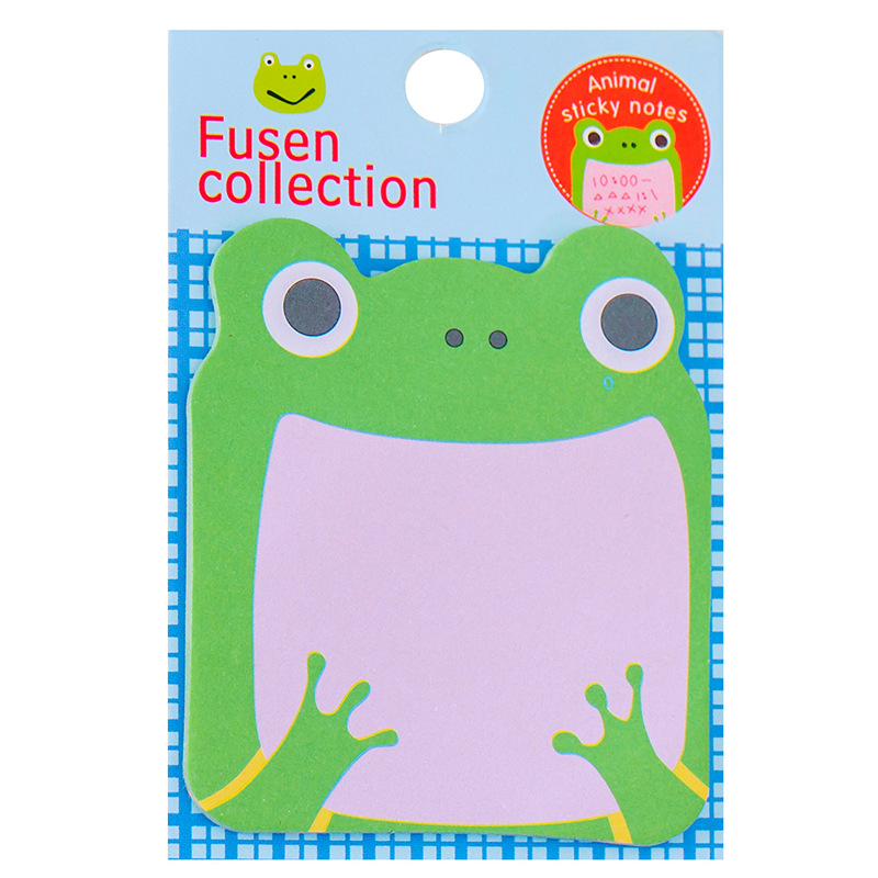 Cute animal sticky note cartoon N-Times stickers creative special-shaped note paper student memo special-shaped message stickers