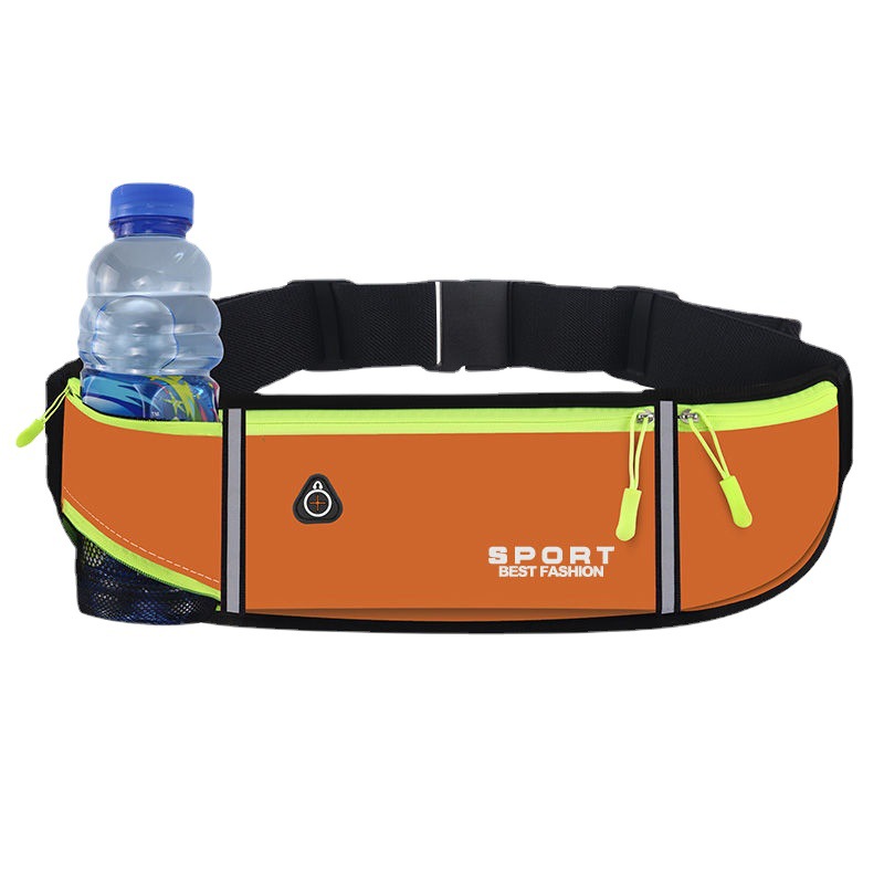 Water bottle waist bag outdoor sports fitness running marathon mobile phone bag close-fitting waterproof riding ultra-thin men and women