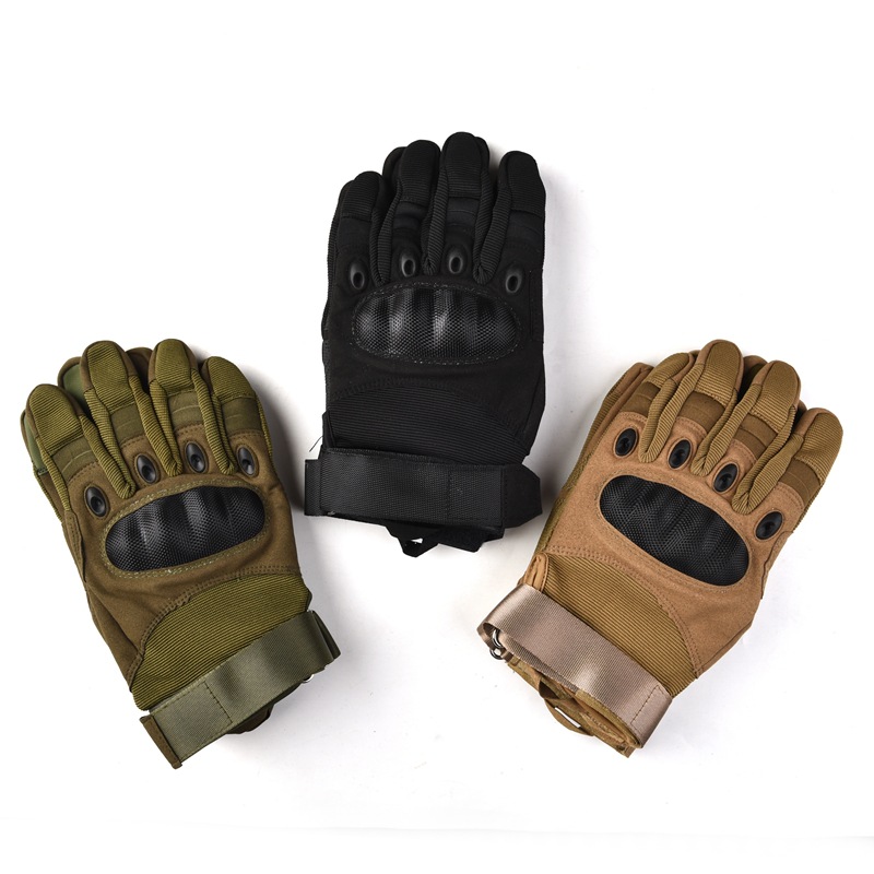 Tactical gloves Special forces tactical gloves cloth cover all refers to outdoor riding anti-cut touch screen motorcycle gloves_voghion.com