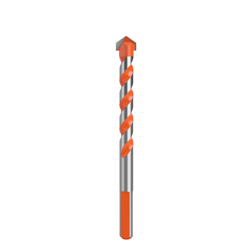 Factory wholesale cross-border triangle overlord drilling cement wall hole drilling twist drill carbide overlord multifunctional