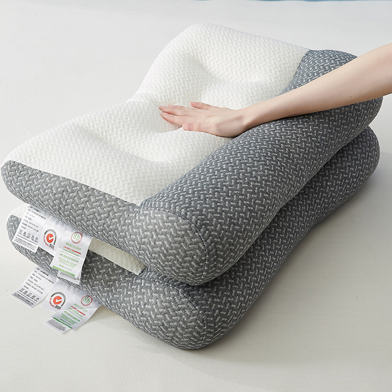 Wholesale cervical pillow non-correction repair reverse traction pillow pillow core deep sleep neck pillow adult a pair of pillow core