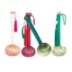 Finished satin cloth with white jade tassel (33cm) random color