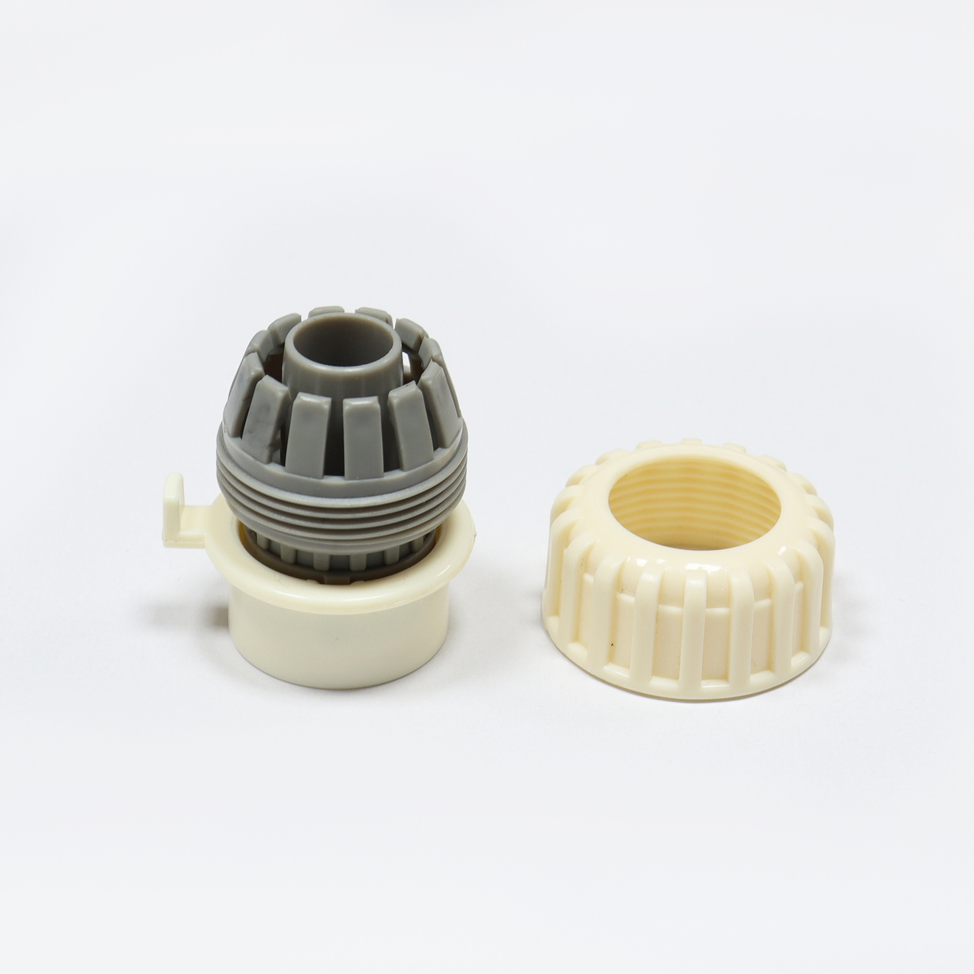 Ningbo manufacturers new 3/4 steel ball washing machine connector 6 quick faucet connector