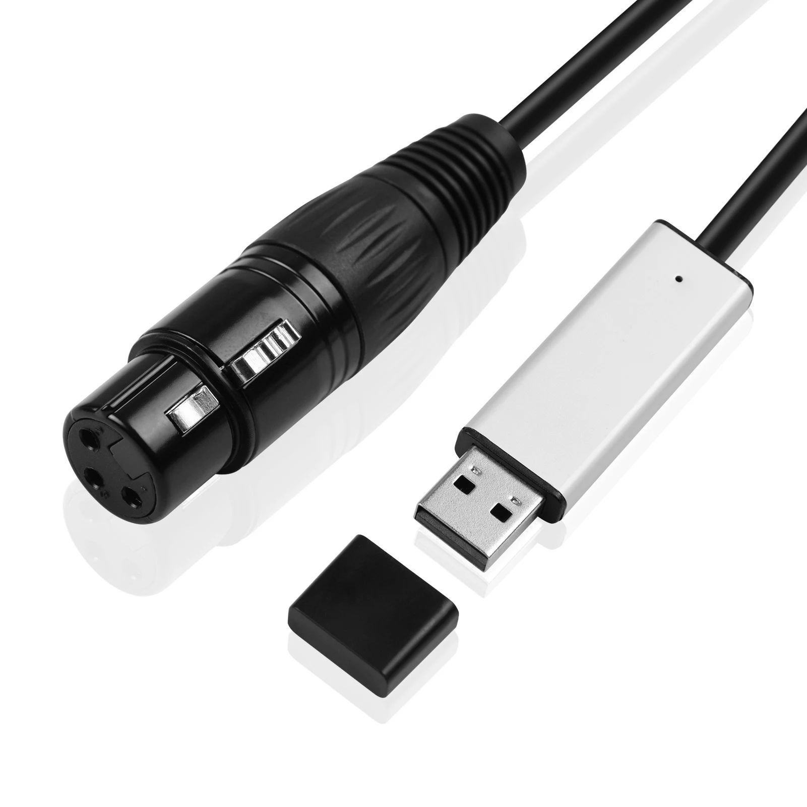 Трансграничная электронная коммерция, хит продаж, адаптер USB Для DMX512, консоль, сценический свет, программное обеспечение для управления компьютером, USB-d