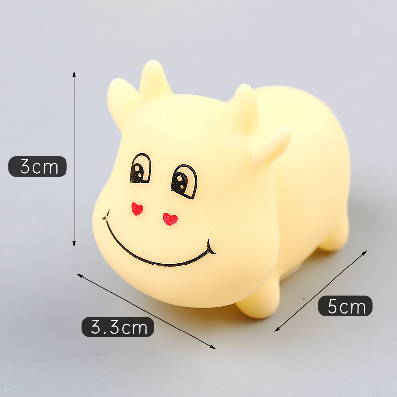 Pinch music decompression vent small cute cow cute super cute calf pinch call artifact children's 2021 New Year gift