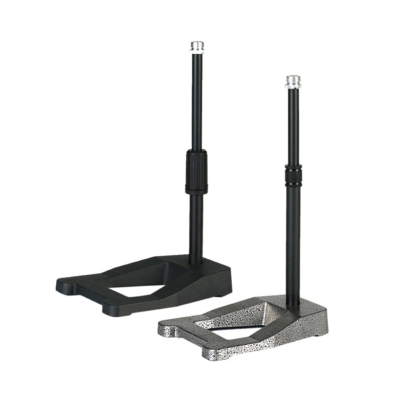 Weight-weighted desktop lifting live broadcast bracket size A- bracket condenser microphone microphone metal bracket