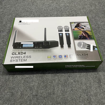 GLXD4 BETA58A color box packaging one-to-two wireless microphone wireless microphone