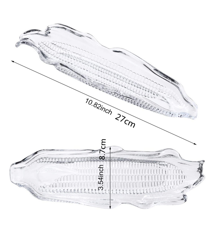 Amazon Transparent Plastic Corn Tray Corn Rack Corn Storage Tray Barbecue Tray Tools