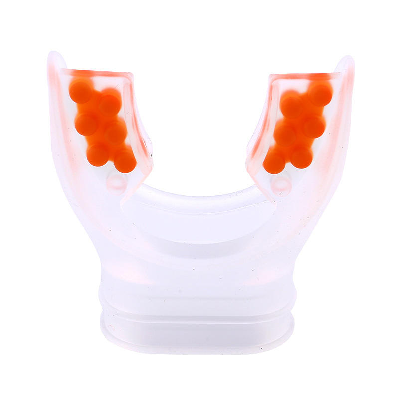 A generation of universal mouthpiece silicone respirator tube accessories floating diving suction nozzle one-time replacement without peculiar smell