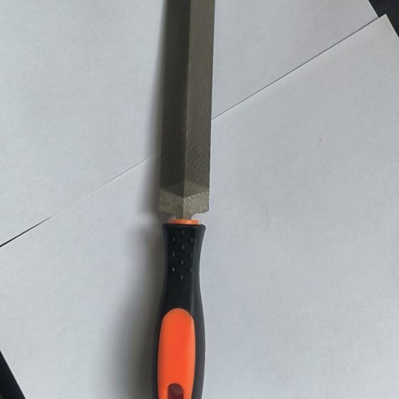 Rhombus saw file professional saw file woodworking fine tooth steel file polishing tool