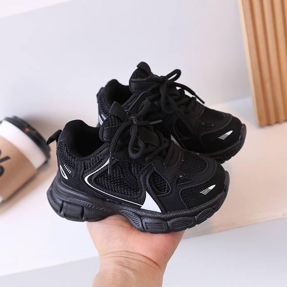 Girls' sneaker 2024 Spring New Children's Torre Shoes Children's Shoes Boys Shoes