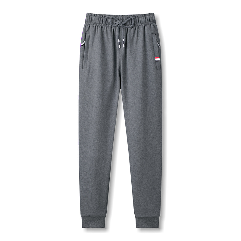 Cross-border trendy youth autumn men's cotton sweatpants casual sports ankle-length pants Amazon manufacturer