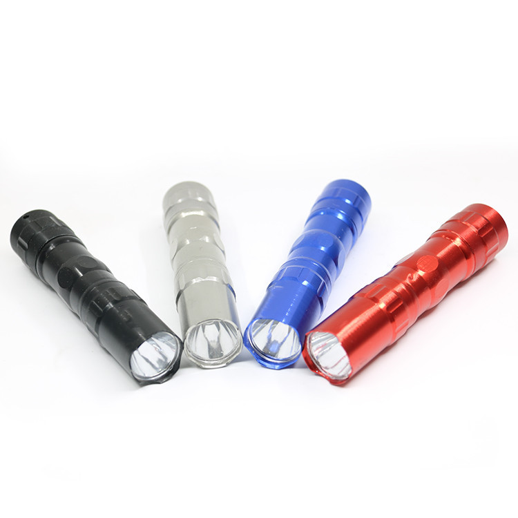 Gift small flashlight aluminum alloy No.5 battery led flashlight event gift logo mini outdoor flashlight