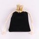 Phnom Penh flannel bag (black);8cm * 10cm