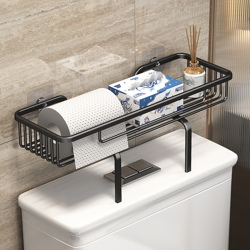 トイレの便器の棚の上に穴を開けないでください。浴室の収納棚にはトイレの棚の神器があります。|undefined