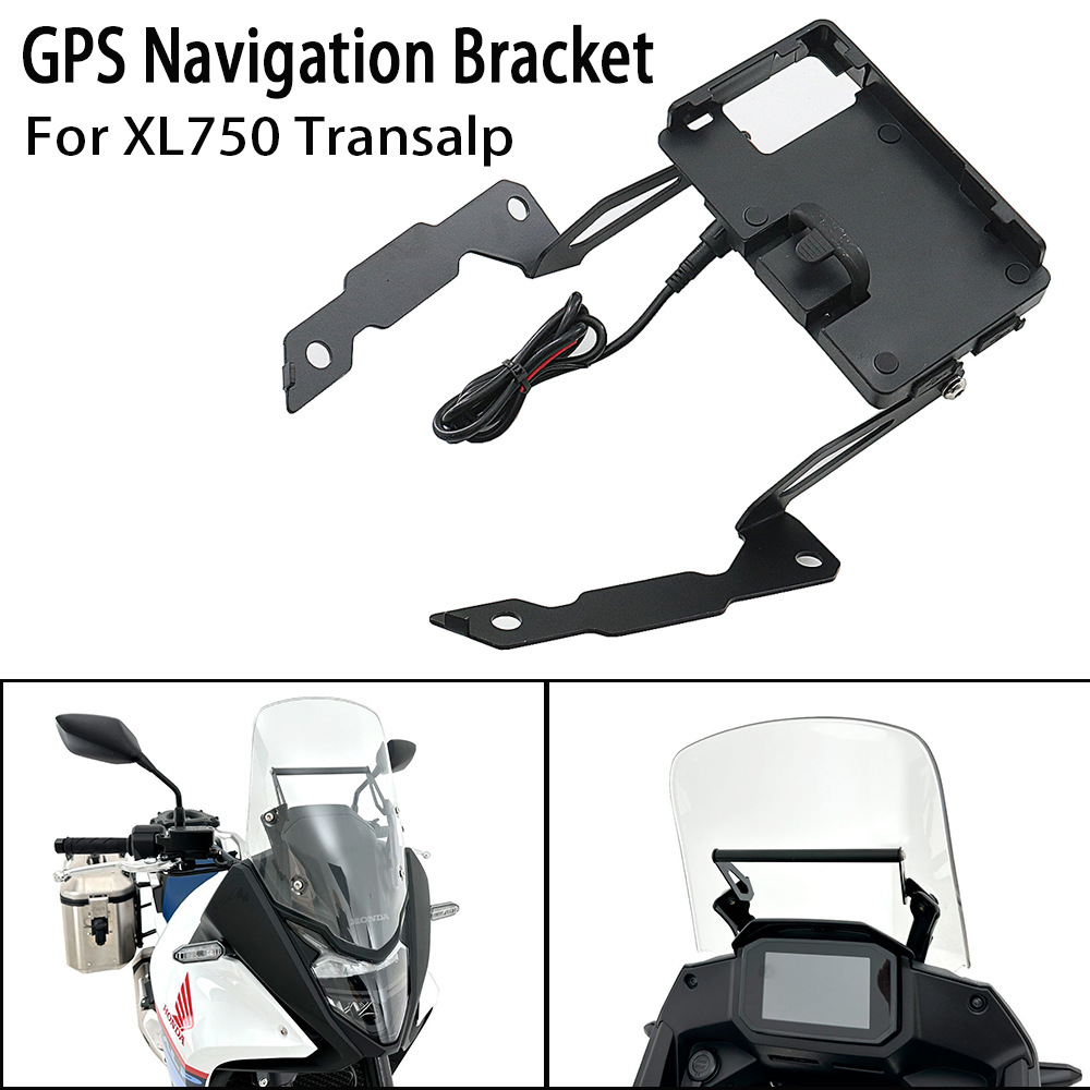 Suitable for HONDA XL750 Transalp 2023 motorcycle GPS navigation bracket mobile phone fixed bracket