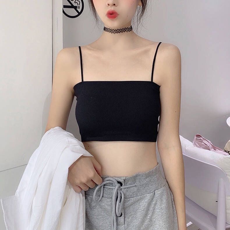 Summer Ice Silk Chest Wrap Underwear for Female Students Korean Style Sexy Tube Top Base Sling Small Vest for Girls Inner Wear Thin Style
