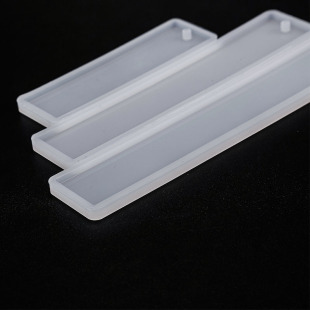diy Crystal epoxy blank bookmark mold epoxy ruler mold mirror jewelry UV glue 3 sizes