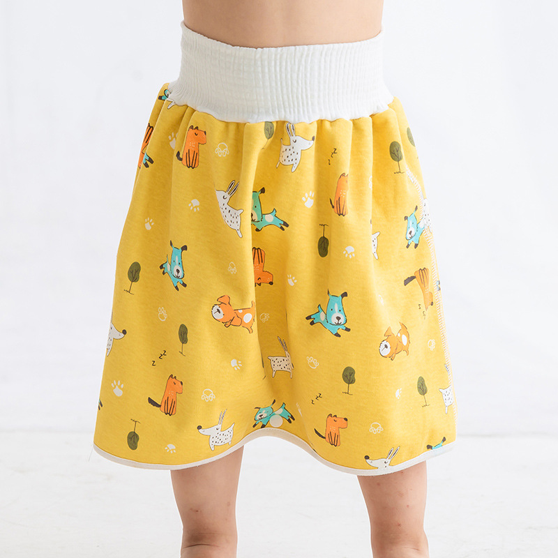 Baby's Diaper Skirt Diaper Training Pants Waterproof Leak-proof Washable Pants Bag Baby's Nocturia Artifact