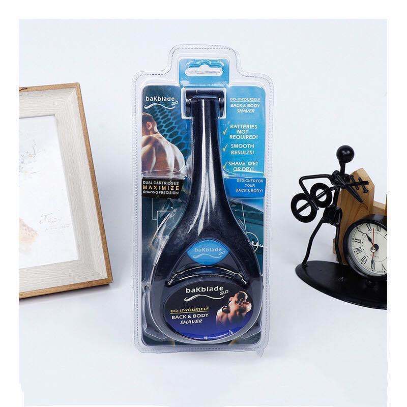 Factory direct back epilator painless shaving knife manual back long handle foldable shaving knife Shaver