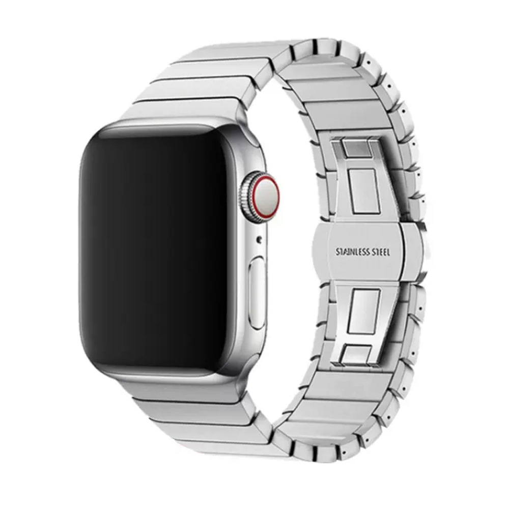 For Apple Watch Stainless Steel Strap Apple Watch S10 Metal Ultra Titanium Strap