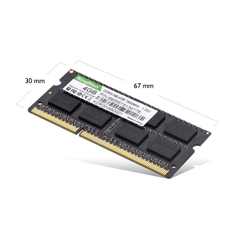 8GB Memory DDR3 notebook memory module 1600 computer Golden Kingdian Game 8G memory SO DIMM