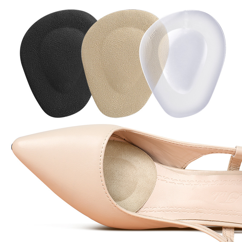 In stock GEL front palm pad women's high heels front palm pad thickened non-slip transparent soft shock-absorbing front sole pad