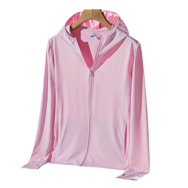 U family with sunscreen clothing men's and women's anti-ultraviolet couple knitted skin clothing Net Red live with goods can be printed logo