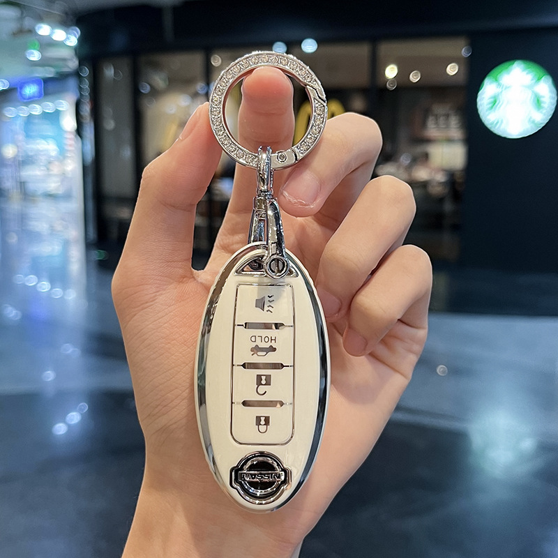 Special for Nissan New Sylphy Car Key Set Qijun Tianlai Xiaoke Tiida Tuda Shell Loulan Jinke Buckle Bag